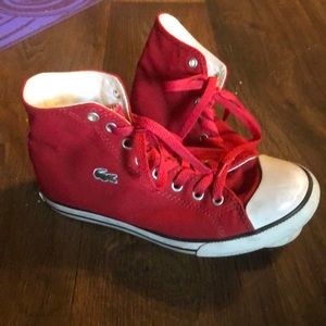 Vintage Lacoste High tops